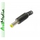 wtyk zasilania zasilacza DC na kabel 2.5 x 5.5 - L