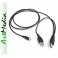 Kabel DVD podwójny wtyk USB 2.0 2-AM - mini Canon