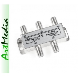 rozgałęźnik spliter TV 4way 5-1000MHz 1/4 TV  EDC