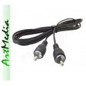 kabel 1RCA chinch wtyk - 1 RCA wtyk  1,8 m