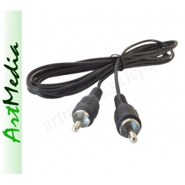 kabel 1RCA chinch wtyk - 1 RCA wtyk  1,8 m