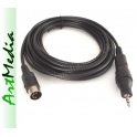 kabel Jack 3,5 stereo - DIN 5 WM545  HQ  5,0 m