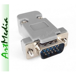 D-SUB DB15H - wtyk VGA w obudowie plastikowej