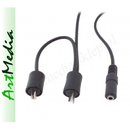 kabel wtyki głośnikowe -Jack 3,5 gn.słuchawek 1,2m