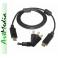 kabel HDMI - HDMI , łamane końcówki z filtrami 1,5