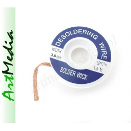 plecionka do odsysania cyny 3,0 mm