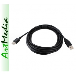 kabel przedłużacz USB A wtyk-gniazdo  5,0 m