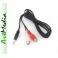 kabel Jack 3,5 wtyk - 2RCA chionch gniazda 2,5 m