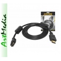 kabel HDMI - HDMI pozłacane wtyki +filtry HQ  0,8m