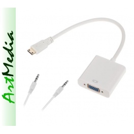 adapter converter HDMI to VGA + Audio