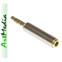 adapter Jack 3,5 4 PIN polowy TRRS , OMTP - CTIA 