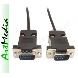 kabel D-SUB RS232 DB9 COM wtyk - wtyk 15,0 m