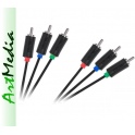kabel 3RCA chinch  - 3 RCA  RGB Component  1,8 m C