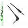 kabel Jack 3,5 wtyk kątowy - wtyk prosty  0,8 m