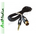 kabel Jack 6,3 - DIN 5 WM545  VITALCO Au  1,5 m