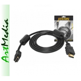 kabel HDMI - HDMI  GOLD 1.4V 3D + filtry -  5,0 m