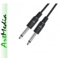 kabel Jack 6,3 wtyk - wtyk MONO 1,5 m 