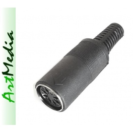 gniazdo na kabel DIN GN-745 7-PIN  270 st.