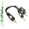 adapter rozgałęźnik Jack 3,5 wtyk na 3 wtyki 3.5 V