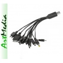 kabel do GSM , końcówki  10W1 ( USB )