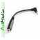 adapter słuchawkowy jack 2,5 wtyk - 3,5 gniazdo BL