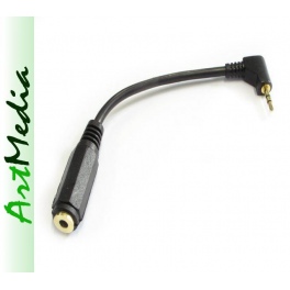 adapter słuchawkowy jack 2,5 wtyk - 3,5 gniazdo Au