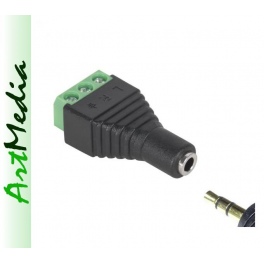 szybkozłącze ARK gniazdo Jack 3,5 mm 3 PIN