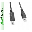 USB AM wtyk - USB B wtyk - kabel drukarki 1,8 m