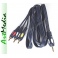 kabel jack 3,5 4 PIN polowy - 3 RCA chinch  3,0m