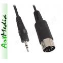 kabel AUDIO Jack 3.5 - DIN-5 545  RADMOR - 5,0 m ~
