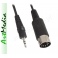 kabel AUDIO Jack 3.5 - DIN-5 545  RADMOR - 5,0 m ~