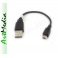 adapter kabel USB 2.0 Am / mini USB wtyk  0,2 m