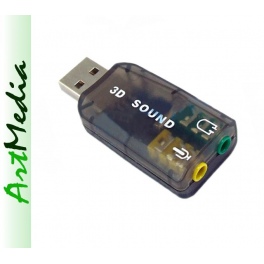 Karta dźwiękowa muzyczna na USB 5.1 do PC, Laptopa