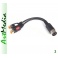 kabel adapter 2RCA gniazda - DIN745 BANG OLUFSEN w