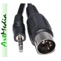 kabel AUDIO Jack 3.5 - DIN-5 545 - RADMOR -  1,2 m
