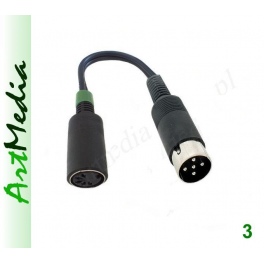 adapter słuchawkowy DIN590 wtyk - DIN-5 GN545 gnia