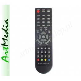 pilot dekodera DVBt Manta DVB-T 011 , T011 , DVBT011 czarny