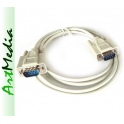 kabel D-SUB RS232 DB9 COM wtyk - wtyk 5,0 m
