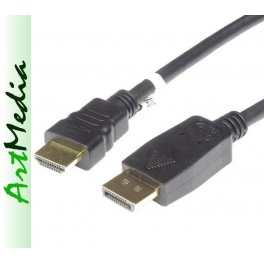 kabel DisplayPort wtyk - HDMI wtyk 1,0 m  HDK58