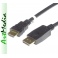 kabel DisplayPort wtyk - HDMI wtyk 1,0 m  HDK58
