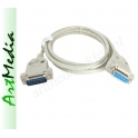 kabel przedłużacz DB15 DSUB gniazdo - wtyk  1,8 m