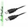 kabel USB 2.0 Am - Am , wtyk - wtyk  1,0 m czarny