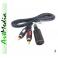 kabel gramofonu DIN-5 gn - 2 RCA chinch 0,5m