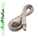 kabel przedłużacz USB A 2.0 wtyk - gniazdo  0,8 m