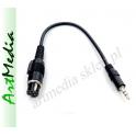 adapter słuchawkowy Jack 3,5 mm wtyk - DIN590 gnia