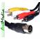 kabel 4 RCA CHINCH - DIN-5 ( 4RCA WM 545 ) 1,8 m