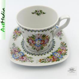 filiżanka porcelanowa ze spodkiem p01204S