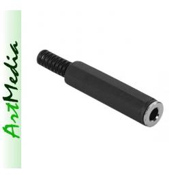 gniazdo na kabel Jack 6,3 mm stereo obudowa plasti