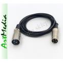 kabel mikrofonowy DIN-3 wtyk Eltron -  XLR wtyk 1,