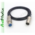 kabel mikrofonowy DIN-3 wtyk Eltron -  XLR gniazdo